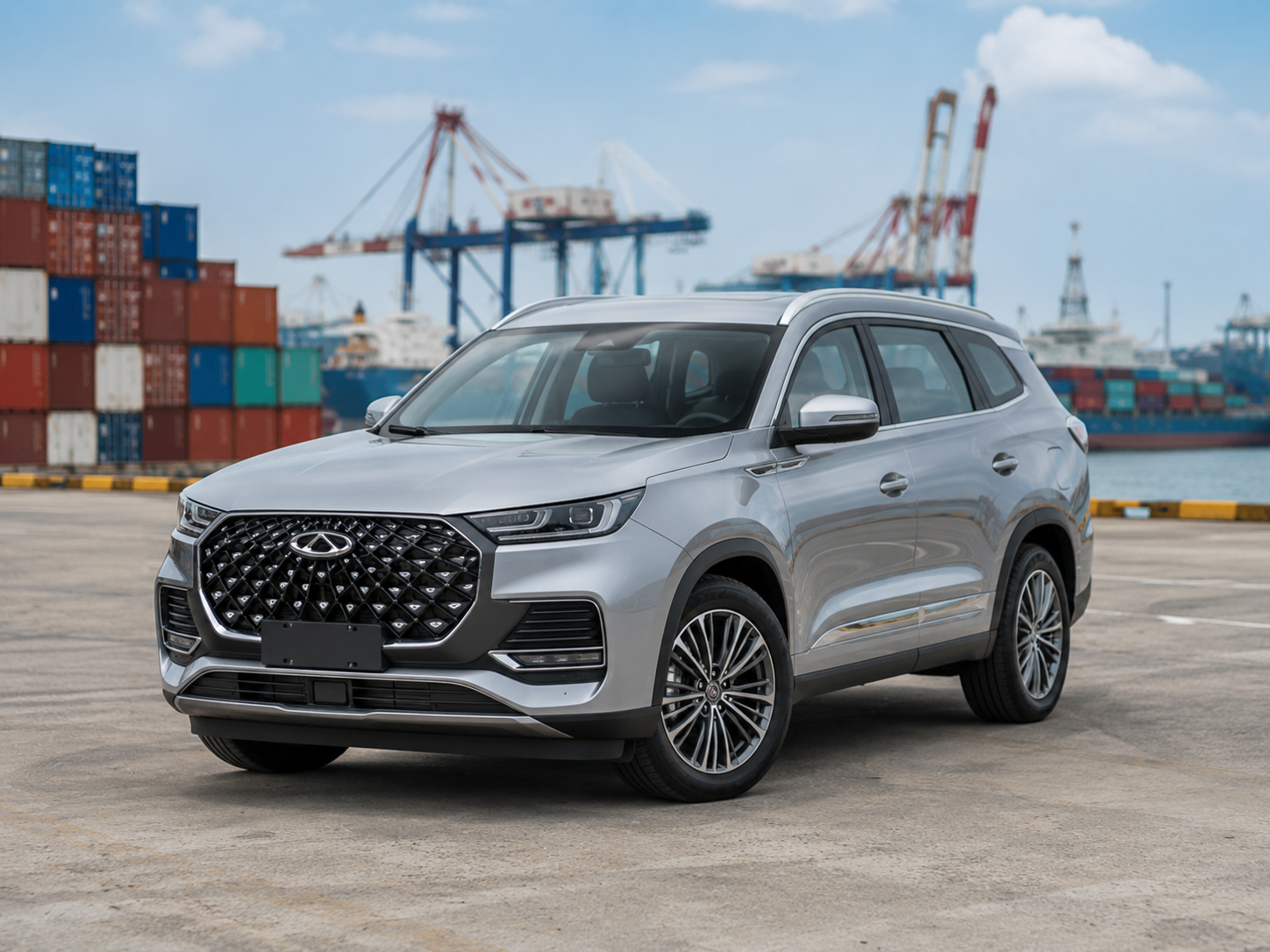 Chery Tiggo SUV for African used vehicle importers by N2K